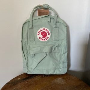 Fjallraven Kanken Mini Backpack Mint Green